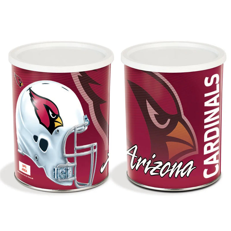 Arizona Cardinals 1 Gallon Tin + Popcorn Selections