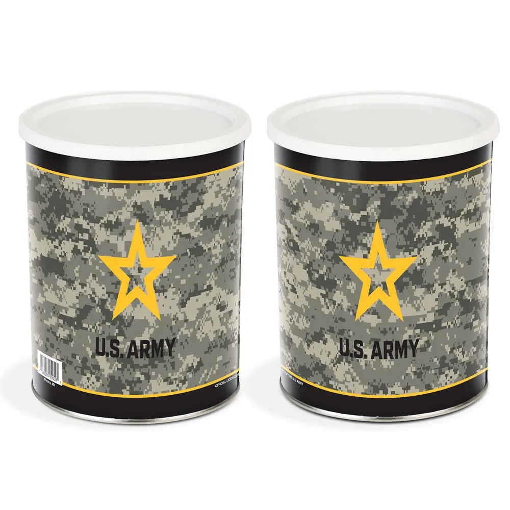 Army 1 Gallon Tin + Popcorn Selections – Pop Heaven
